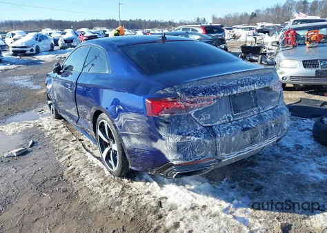 2022 Audi A5 Premium Plus 45 Tfsi S Line Quattro S Tronic из США, поврежденный, VIN WAUTAAF51NA017908